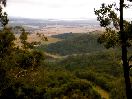 View from the trail near Barraba Trig bush camp